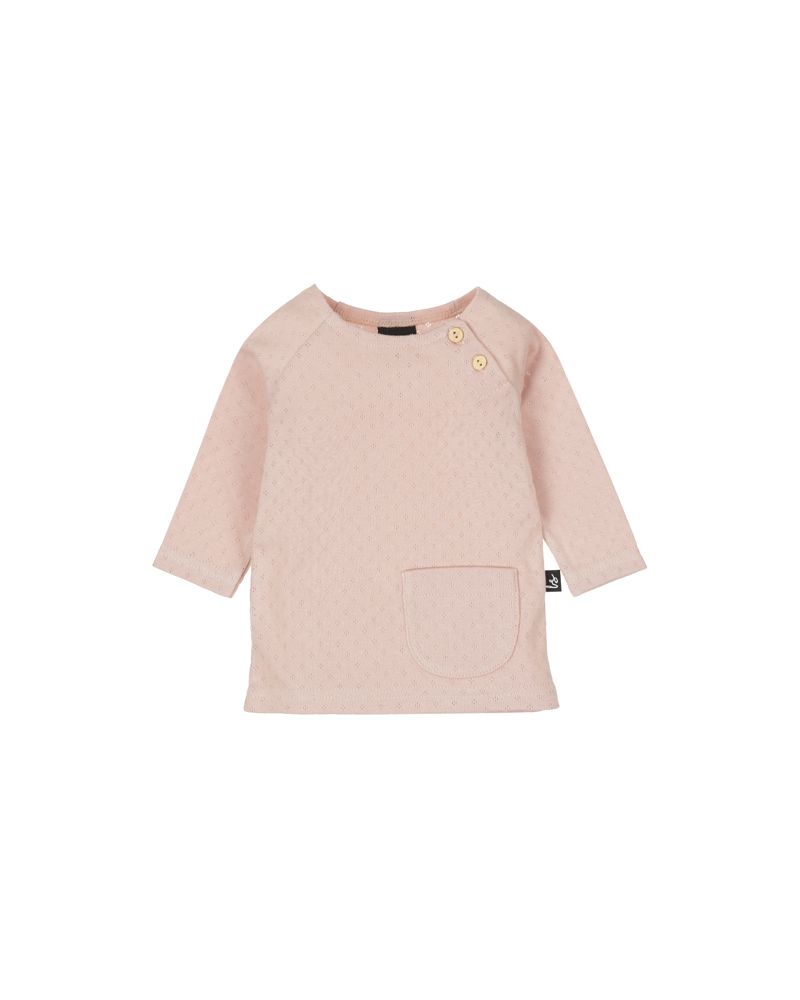 Newborn longsleeve pointelle (rose)